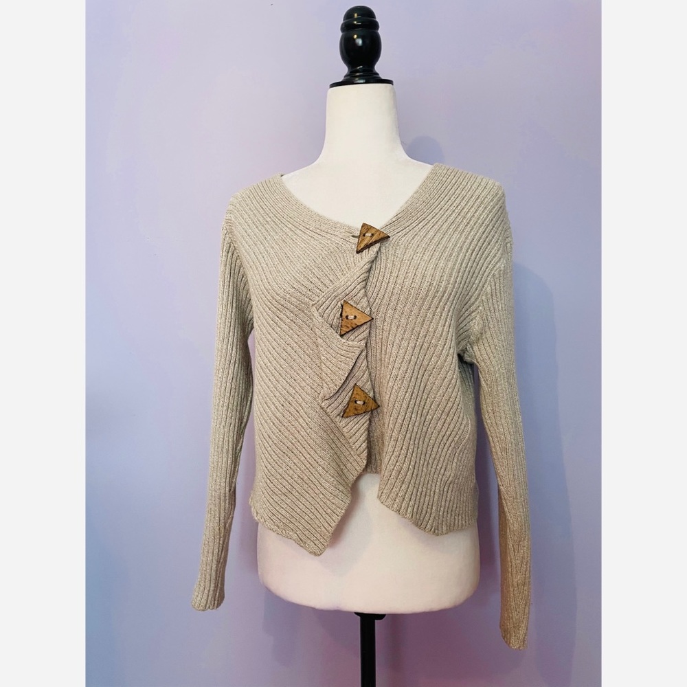 Putorti ribbed cardigan sweater